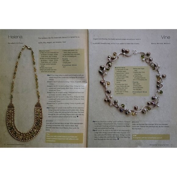 Stringing Magazine Fall 2005 150 Designs And How To Create Them - Picture 7 of 15